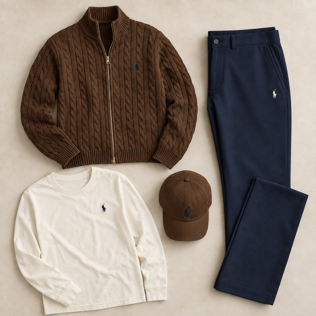 Classic Men's Knit Set