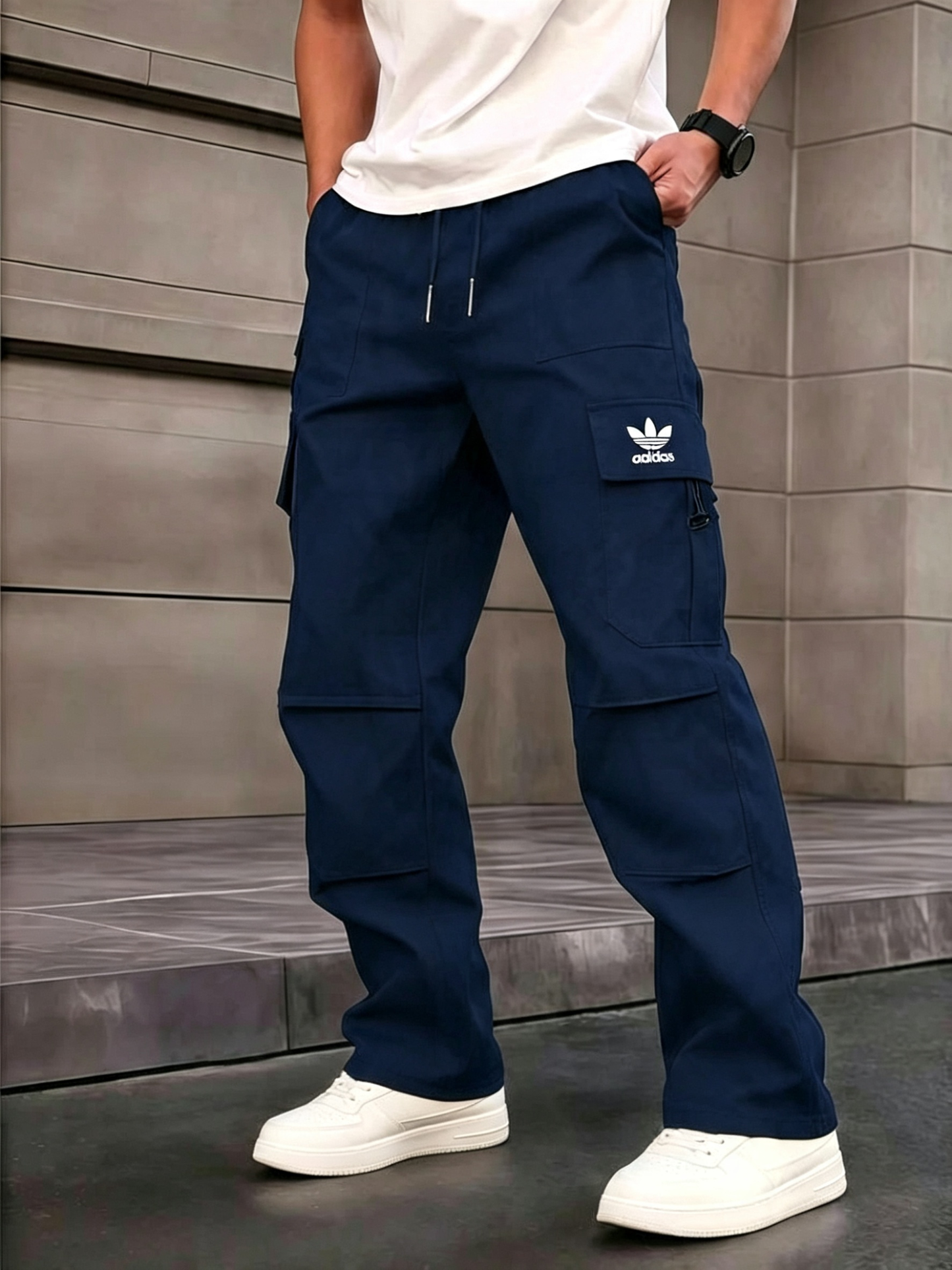 AD® Men’s Cargo Pants For All-Season Daily Wear | Straight-Leg |Multicolor Pocket