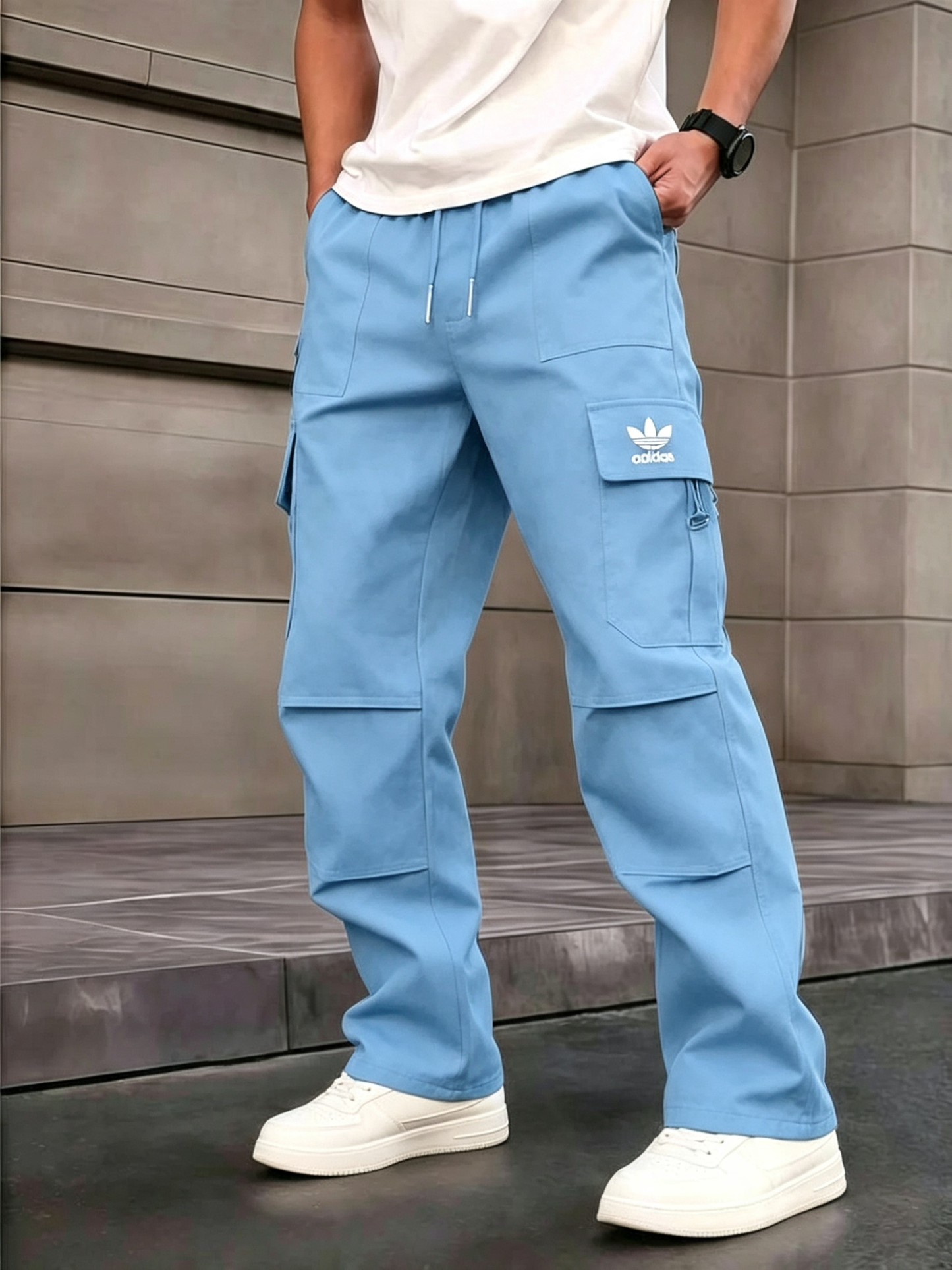 AD® Men’s Cargo Pants For All-Season Daily Wear | Straight-Leg |Multicolor Pocket