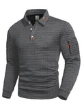 Ephraim | Textured Polo Shirt With Sleeve Pocket