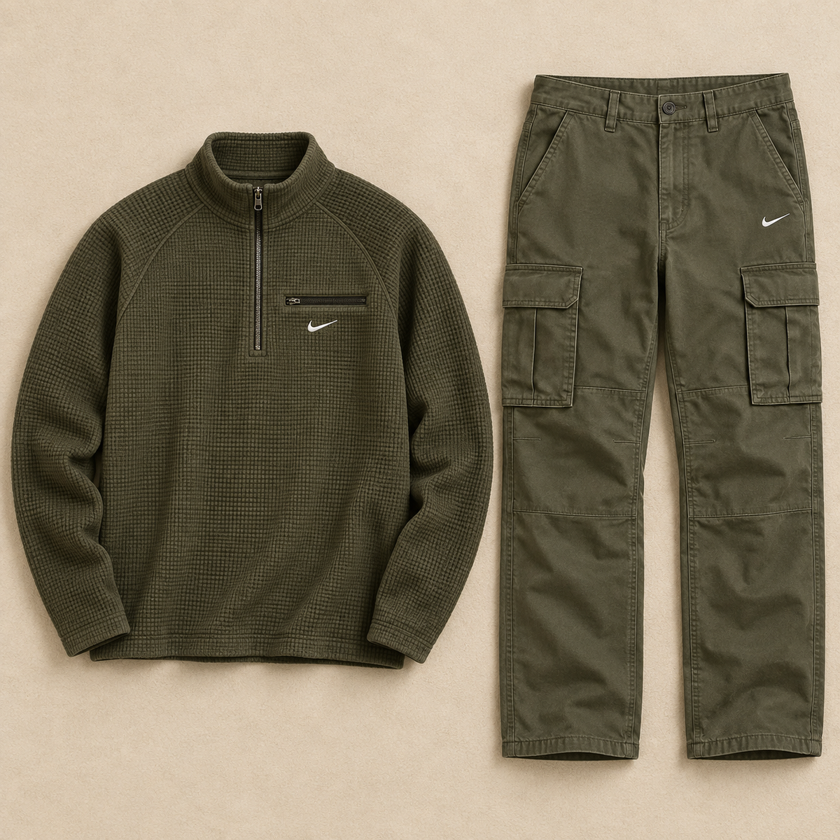 Men's Autumn Winter Knit Set