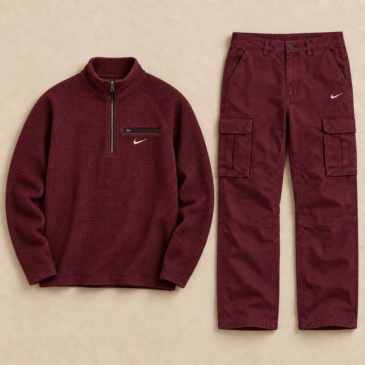 Men's Autumn Winter Knit Set