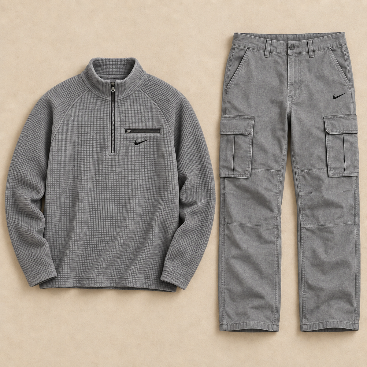 Men's Autumn Winter Knit Set
