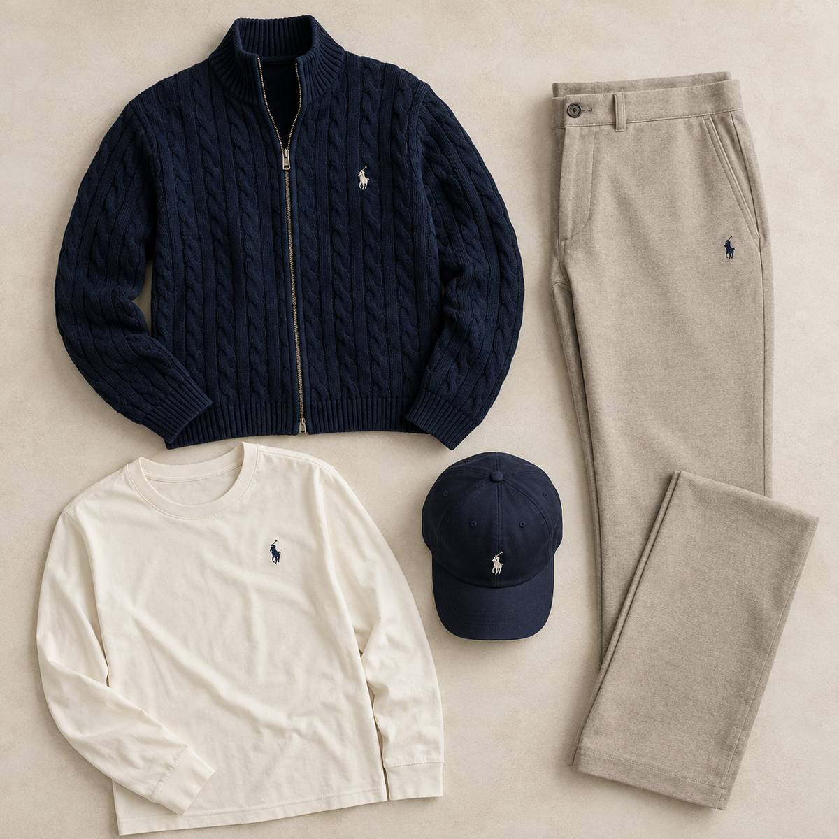Classic Men's Knit Set