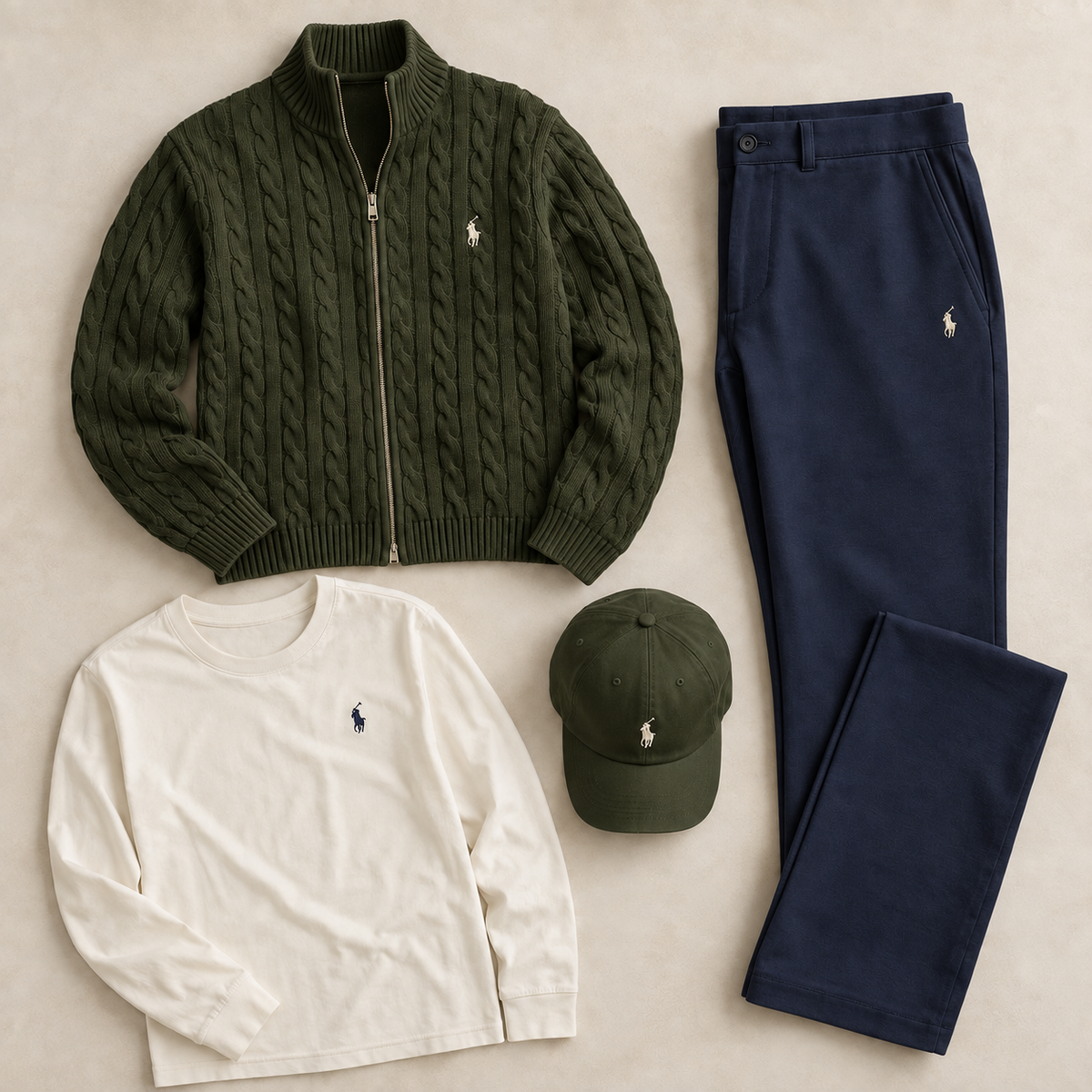 Classic Men's Knit Set