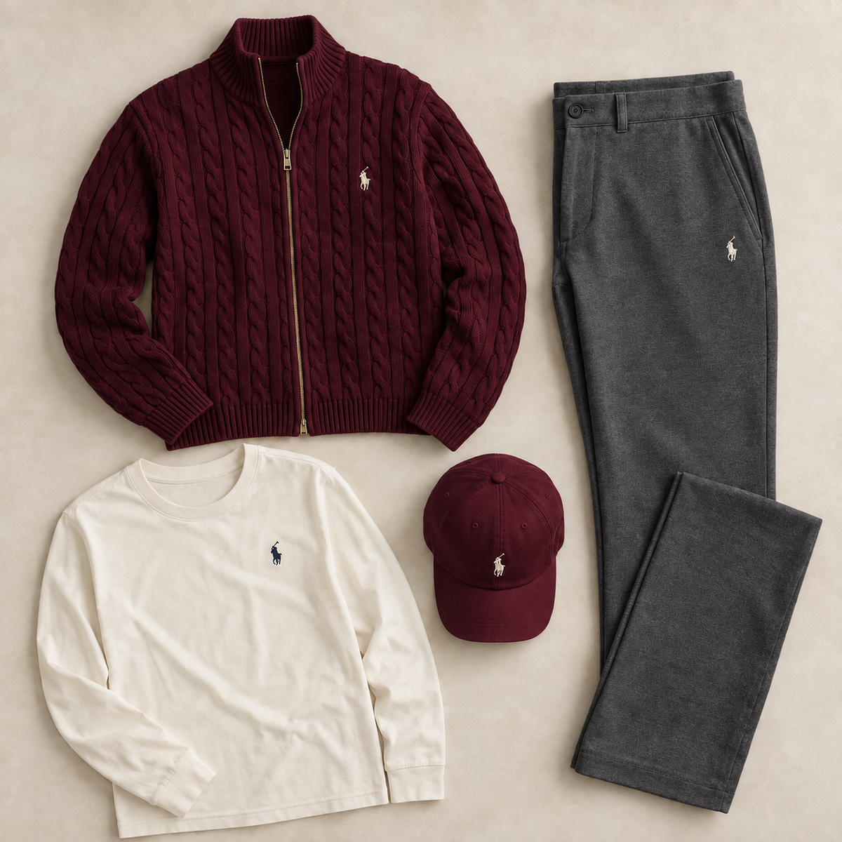 Classic Men's Knit Set
