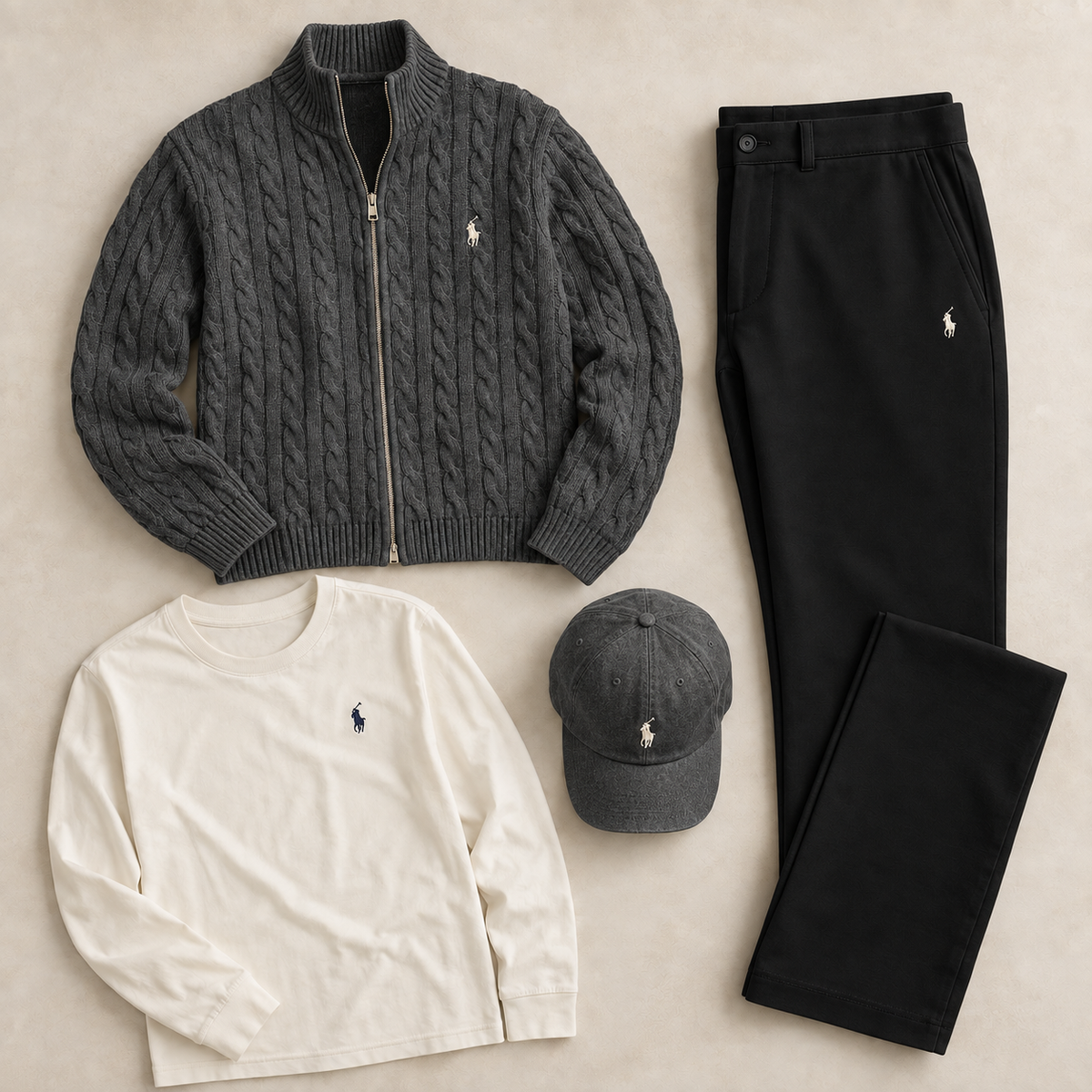 Classic Men's Knit Set