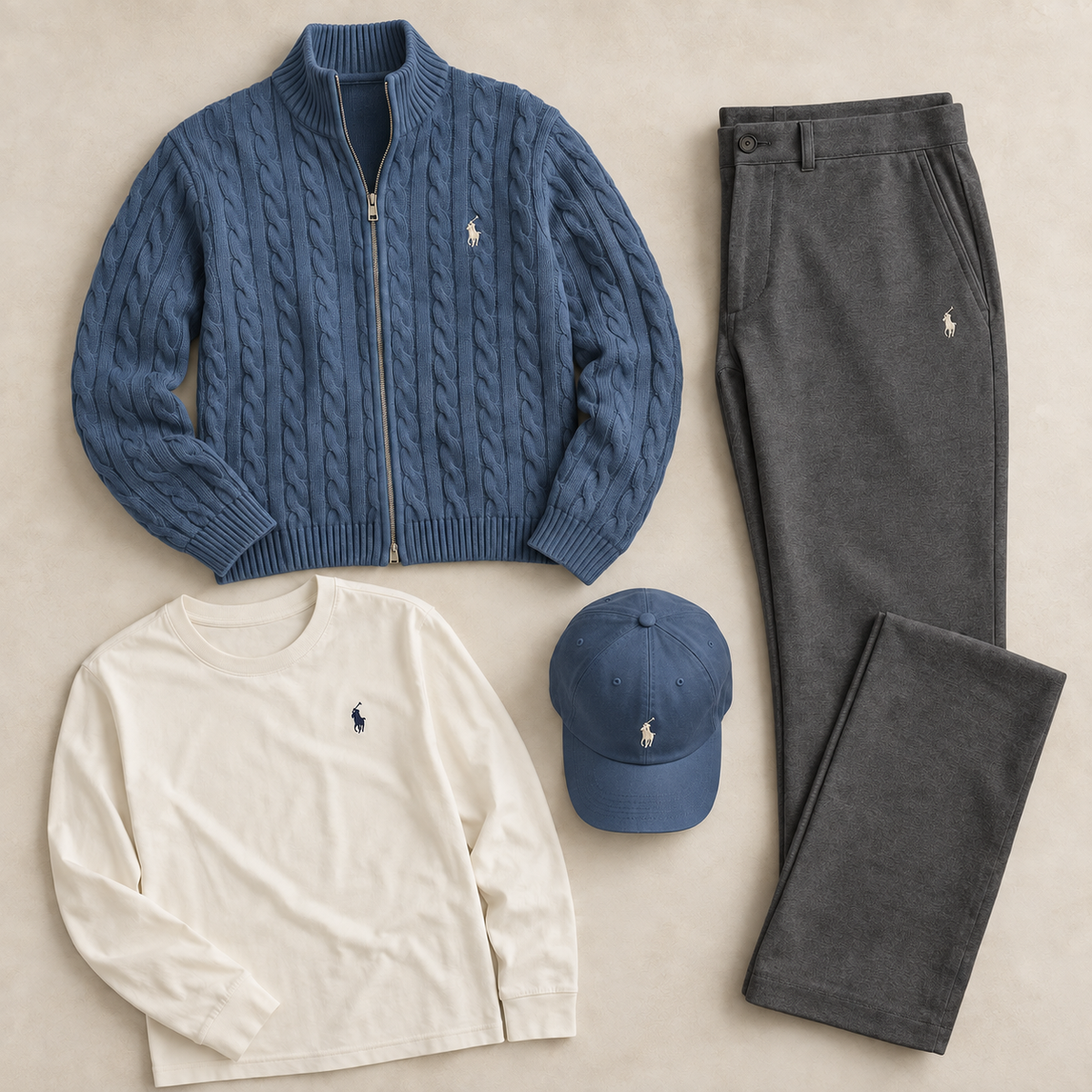 Classic Men's Knit Set