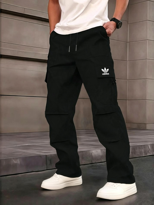 AD® Men’s Cargo Pants For All-Season Daily Wear | Straight-Leg |Multicolor Pocket