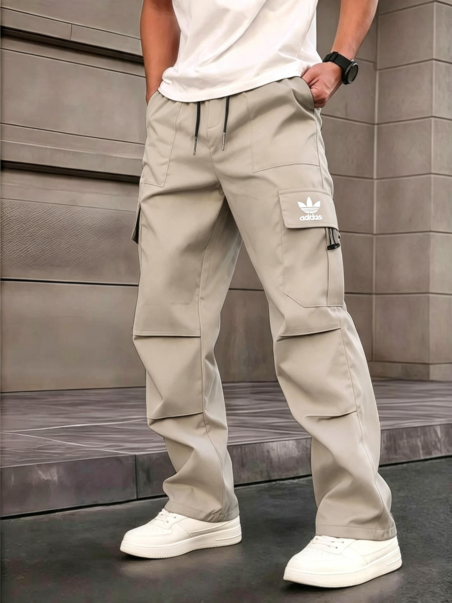 AD® Men’s Cargo Pants For All-Season Daily Wear | Straight-Leg |Multicolor Pocket